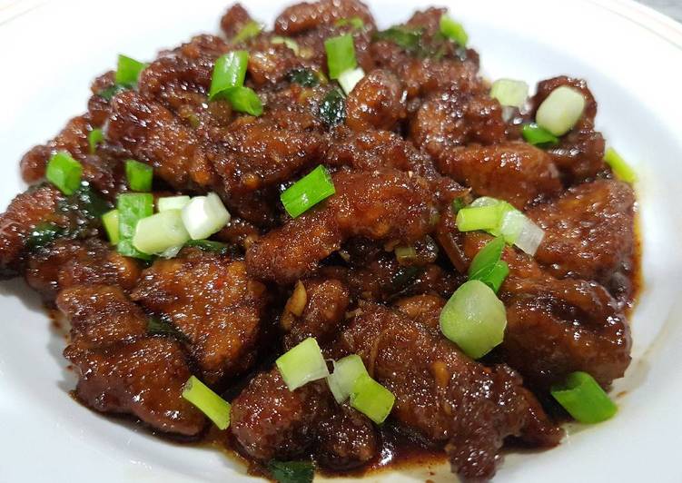 Steps to Prepare Super Quick Homemade Mongolian Beef