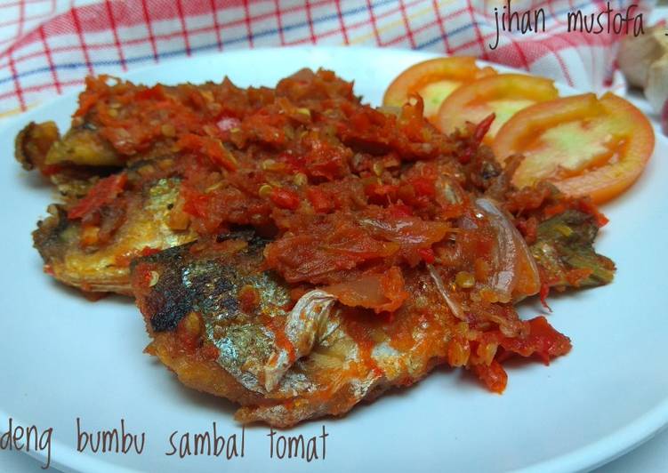 Bandeng bumbu sambal tomat #ikanjanganditawar
