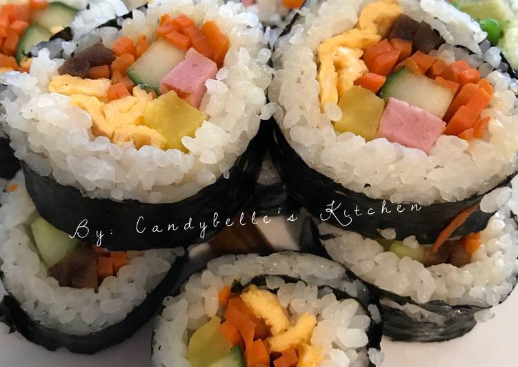 Bumbu Gimbap (korean sushi) | Langkah Membuat Gimbap (korean sushi) Yang Enak Banget