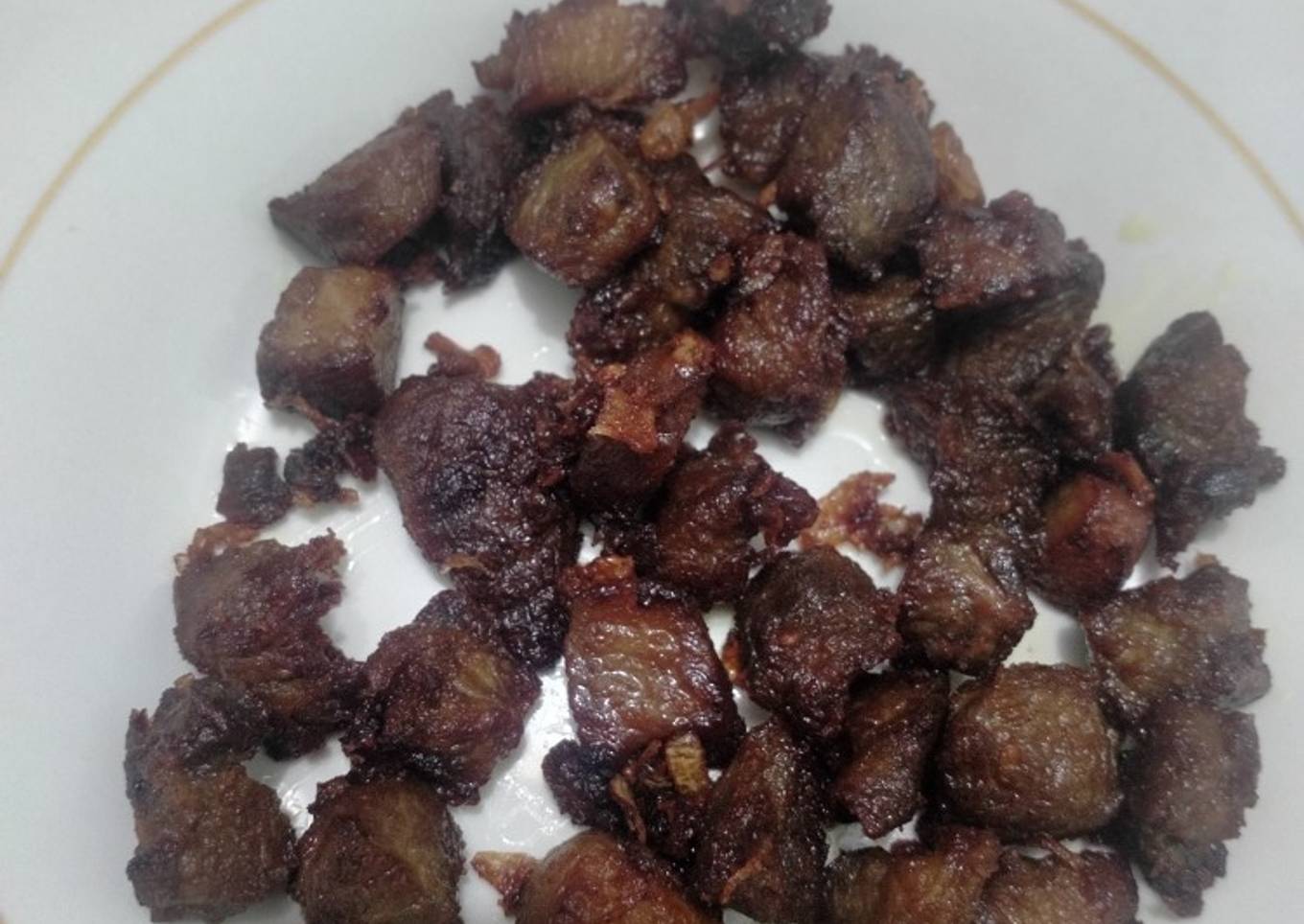 Daging sapi goreng simpLe