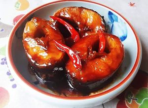 Hình của món Cá LÓC kho.