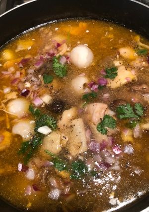 A picture of Chicken with Lychee.