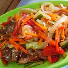 A picture of Nila Acar Asam Manis.