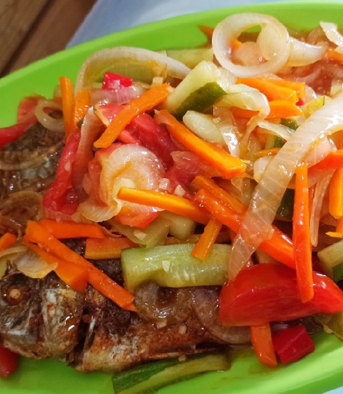 Foto resep Nila Acar Asam Manis