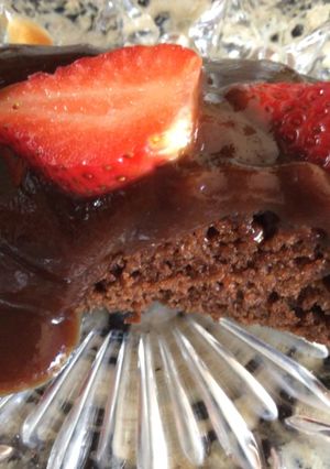 Una foto de Brownie Pudding (pudín de chocolate)