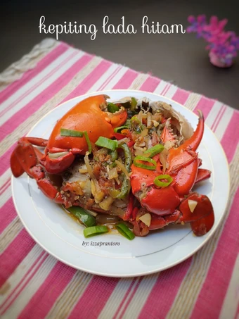 Cara Mudah Membuat Resep Kepiting lada hitam yang Enak Banget Anti Ribet, Mantap Sekali