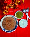 Buckwheat Flour Potato Paratha
