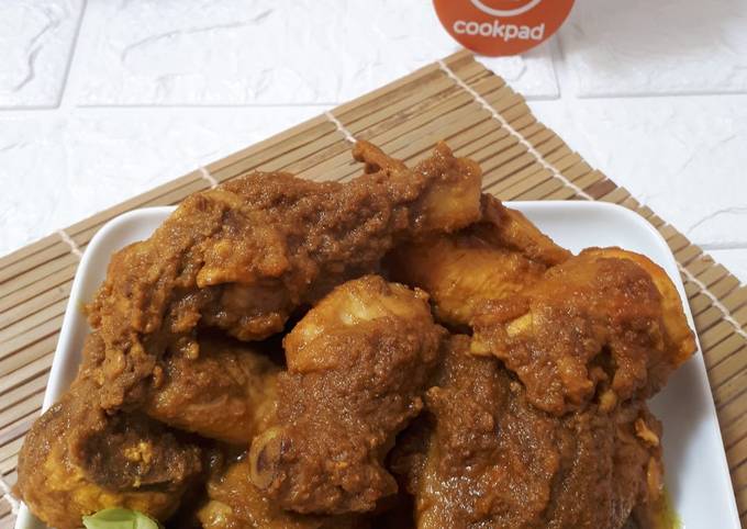 Ayam ungkep rumahan