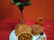 A picture of kabuli chana masala