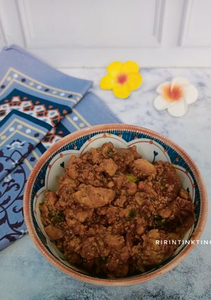 Foto resep Ayam Cincang Kecap (Isian Bakpao atau Roti)