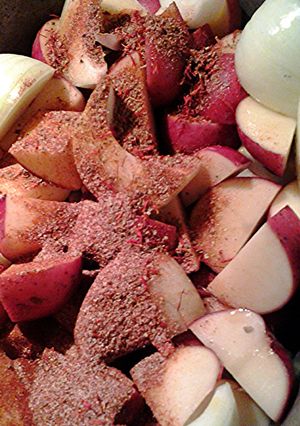 A picture of Vegetable seasonings.