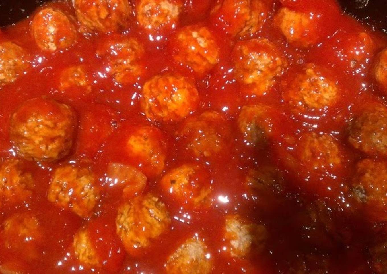 Easy BBQ Meatballs