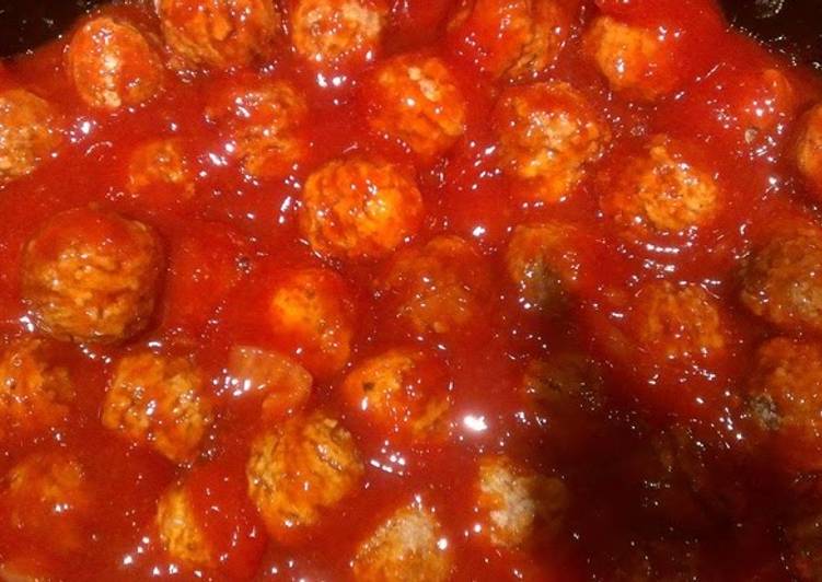 Simple Way to Prepare Quick Easy Barbecue Meatballs