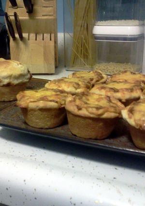 A picture of Barbeque Chicken Cups.