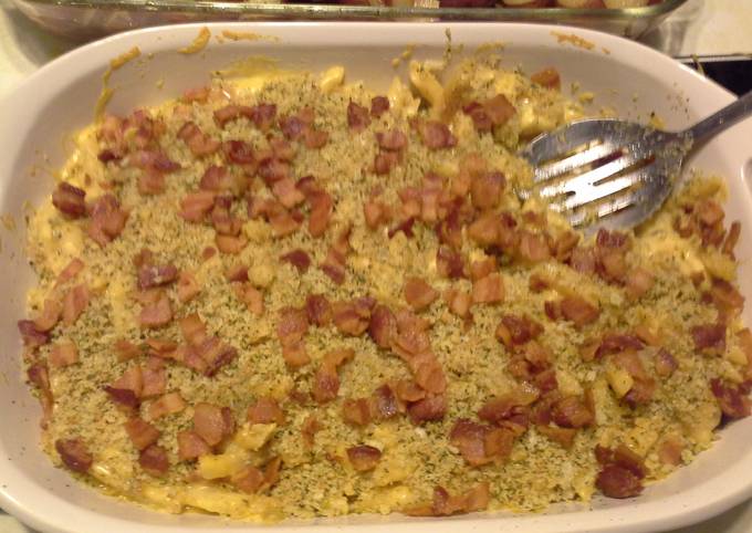 Recipe of Perfect Brenda's Mac & Cheese with Roasted Jalapenos & Bacon