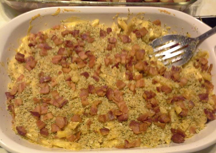 Simple Way to Make Quick Brenda&#39;s Mac &amp; Cheese with Roasted Jalapenos &amp; Bacon