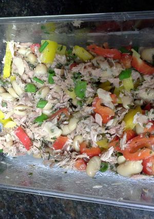 A picture of White Bean and Tuna Salad-Level III.