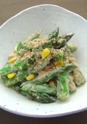A picture of Asparagus and Corn Salad.