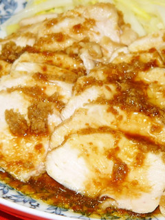 A picture of Ginger Sauce Chicken in the Microwave.