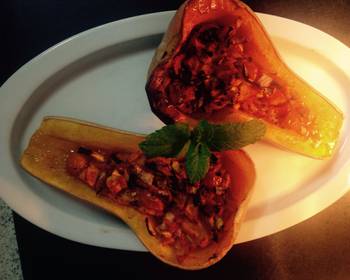 Latest Recipe My Stuffed Butternut Squash  Delicious Simple