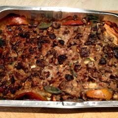 A picture of Pork, Apple And Chestnut Stuffing.
