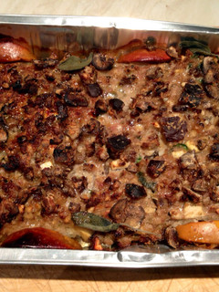 A picture of Pork, Apple And Chestnut Stuffing.