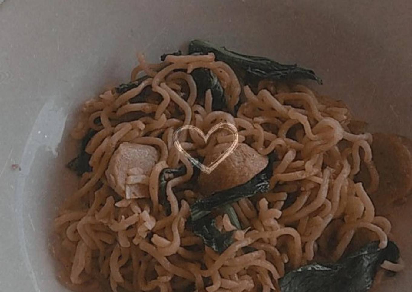 Mie kecap rumahan
