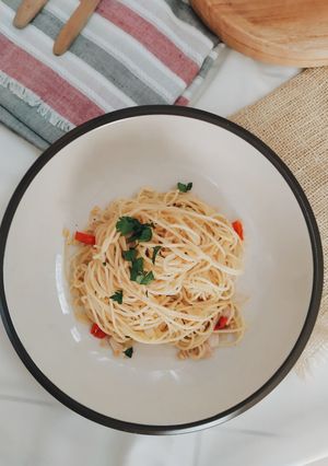 Foto resep Spaghetti Aglio Olio