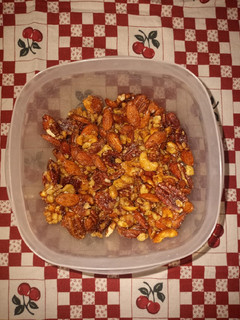 A picture of Honey Roasted Nuts.