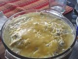 Pastel de enchiladas suizas