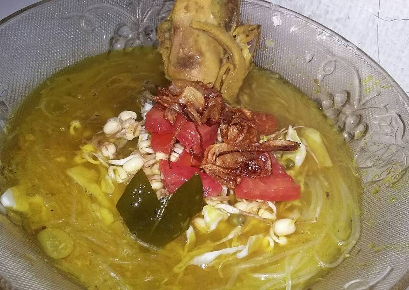 Soto ayam simple