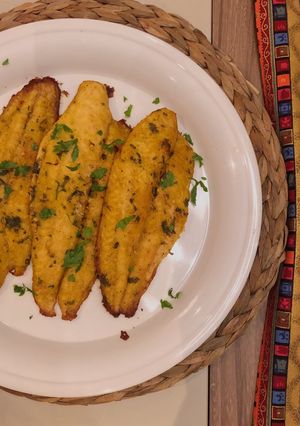 صورة لوصفة سمك فيليه مشوي بالفرن كيتو 🍲🐟
