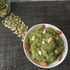 A picture of Bottle gourd halwa | Dudhi halwa.