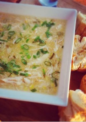 A picture of Basic Chicken & Corn Soup.