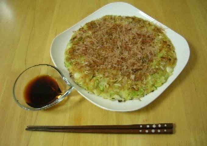 Tofu and Cabbage Okonomiyaki Recipe