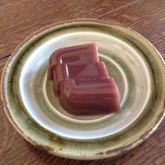 A picture of Soft Mizu-Yokan (Sweetened and Jellied Bean Paste).