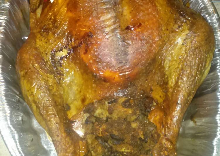 Steps to Prepare Award-winning Momma&#39;s perfect thanksgiving turkey