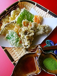 A picture of Crispy and Light: Vegetable and Mushroom Tempura.