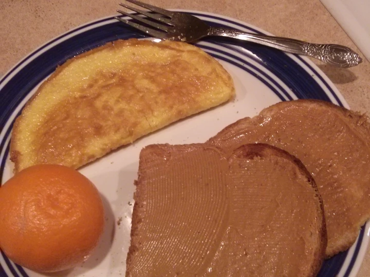 Recipe Ham and Cheese Omelet with Toast and Fruit the Awesome  Can spoil the tongue