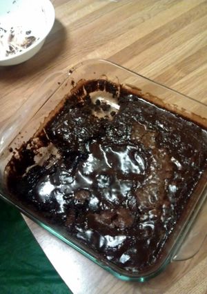 A picture of deathly addictive brownies.