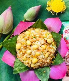 cơm hạt sen tươi