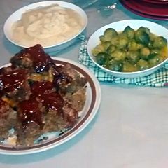 Bri's outstanding meatloaf A picture of Bri's outstanding meatloaf.