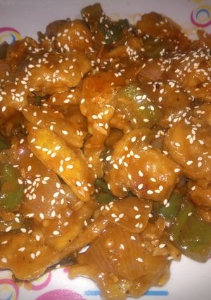 A picture of Chilli mushrooms.