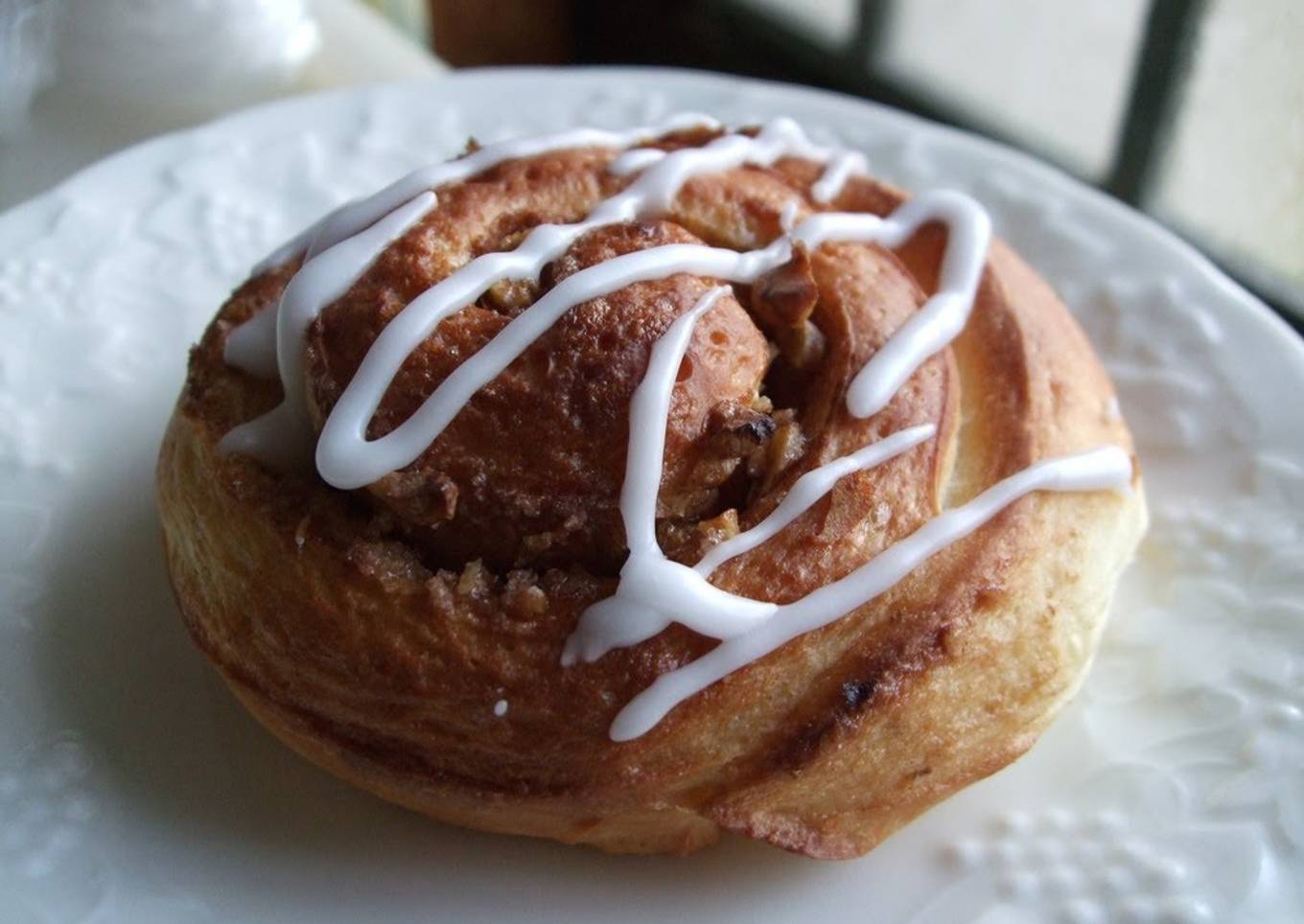 Walnut Filled Cinnamon Rolls.