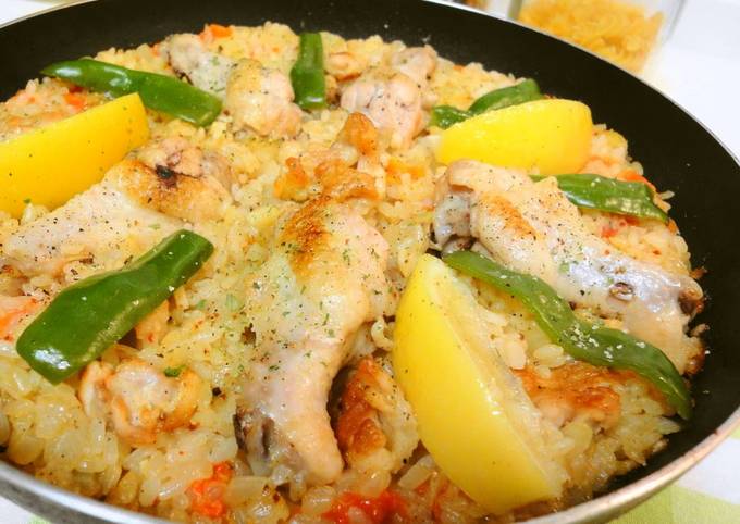 Step-by-Step Guide to Make Homemade Outdoor Cooking Recipe - Chicken Drumettes Paella