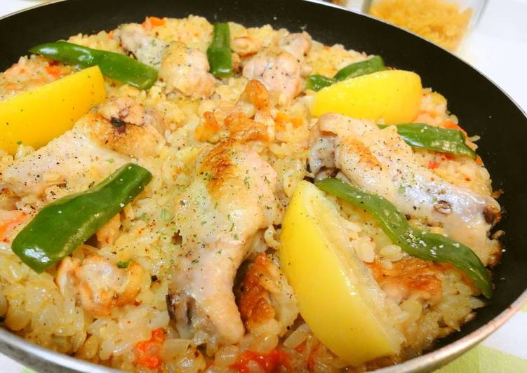 Recipe of Perfect Outdoor Cooking Recipe - Chicken Drumettes Paella