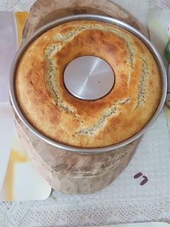 Una foto de Bizcochuelo de banana con uvas pasas