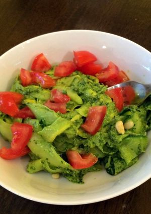 A picture of Raw Kale Pesto (Whole30).