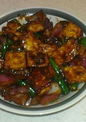 A picture of Chilli Paneer.
