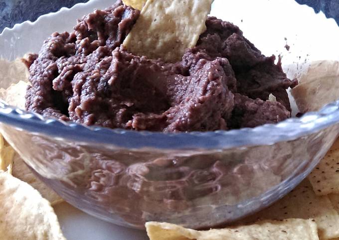 Steps to Make Perfect Healthy Black Bean And Garlic Dip